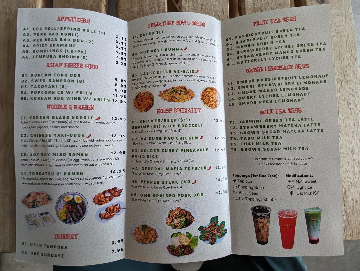 Menu 3