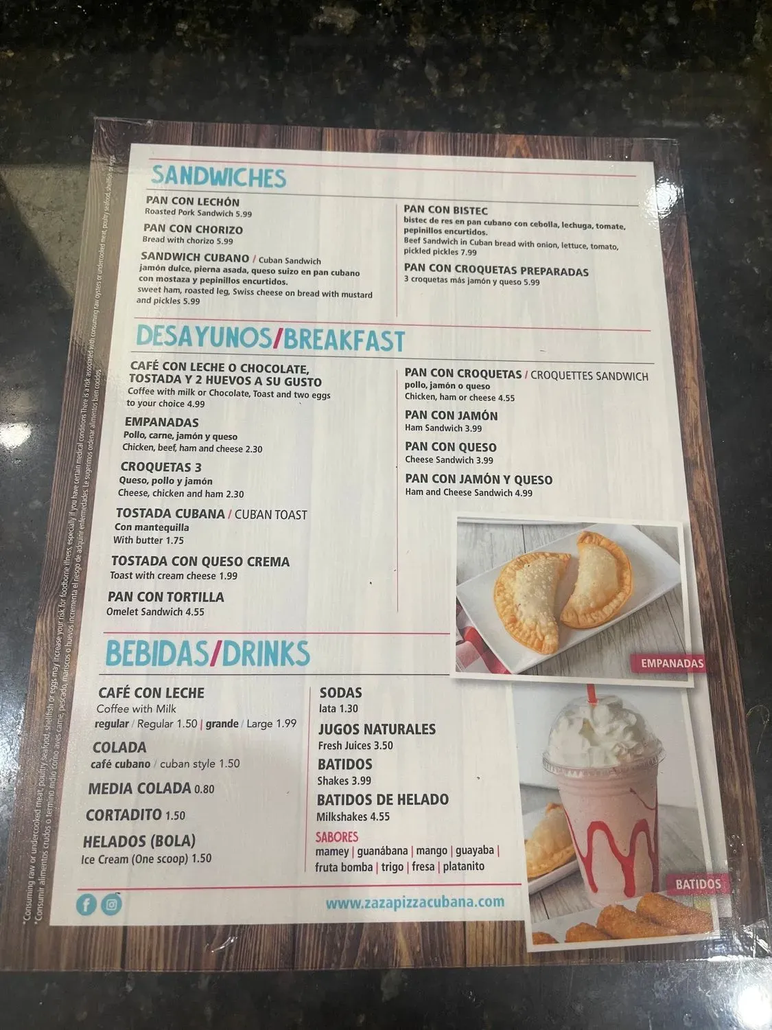 Menu 3