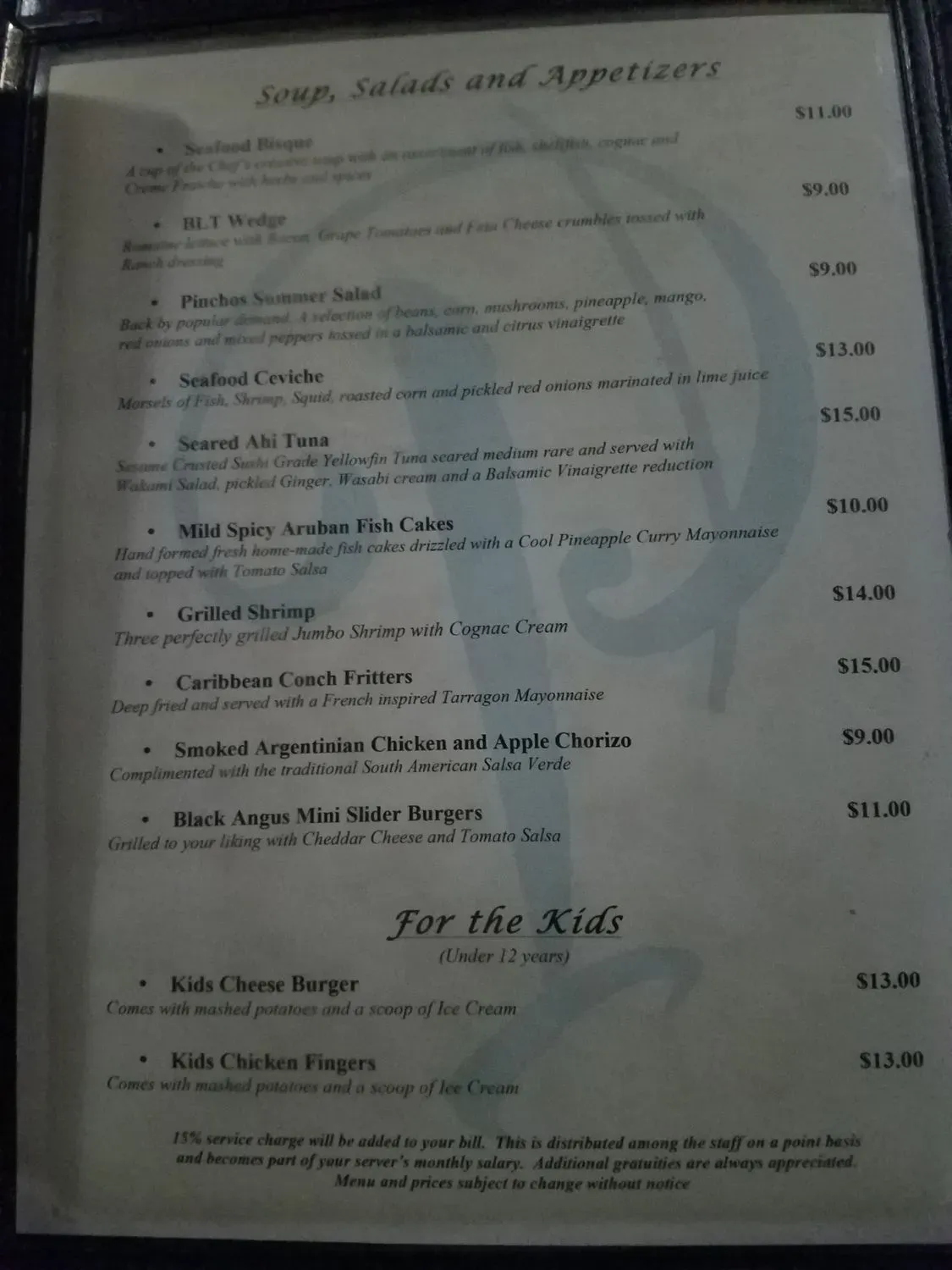 Menu 6