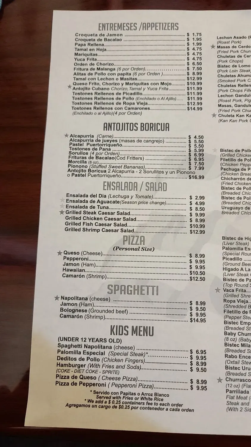 Menu 6