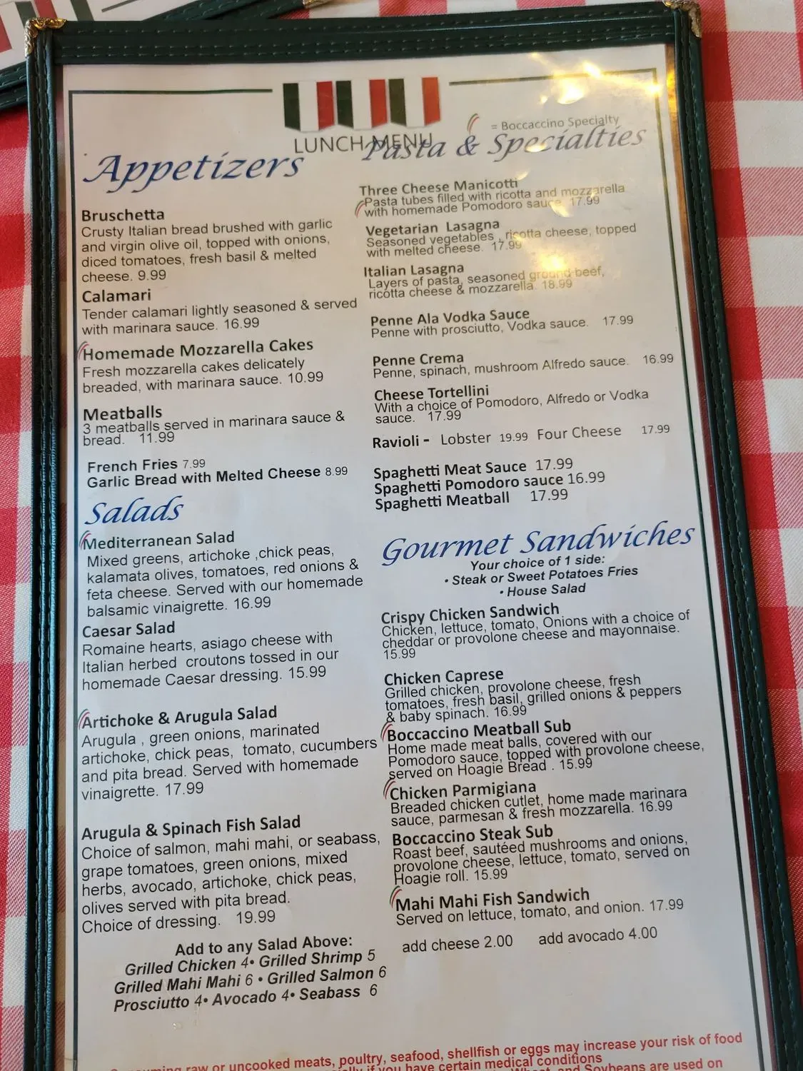 Menu 3