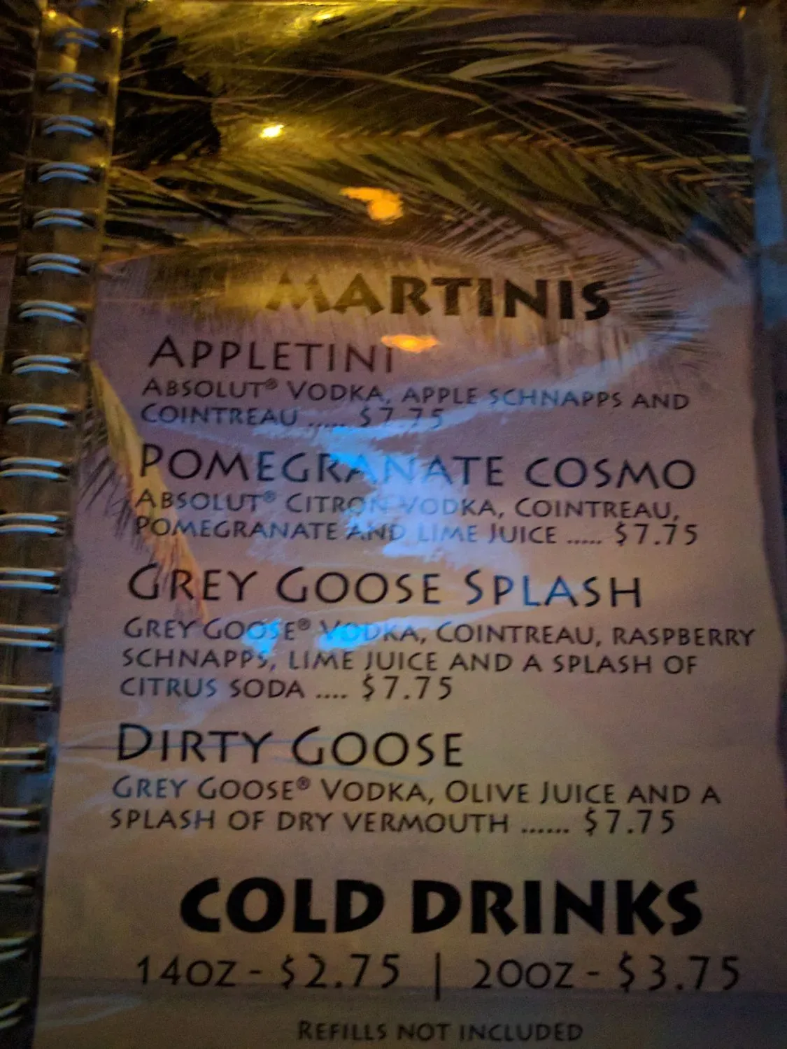 Menu 6