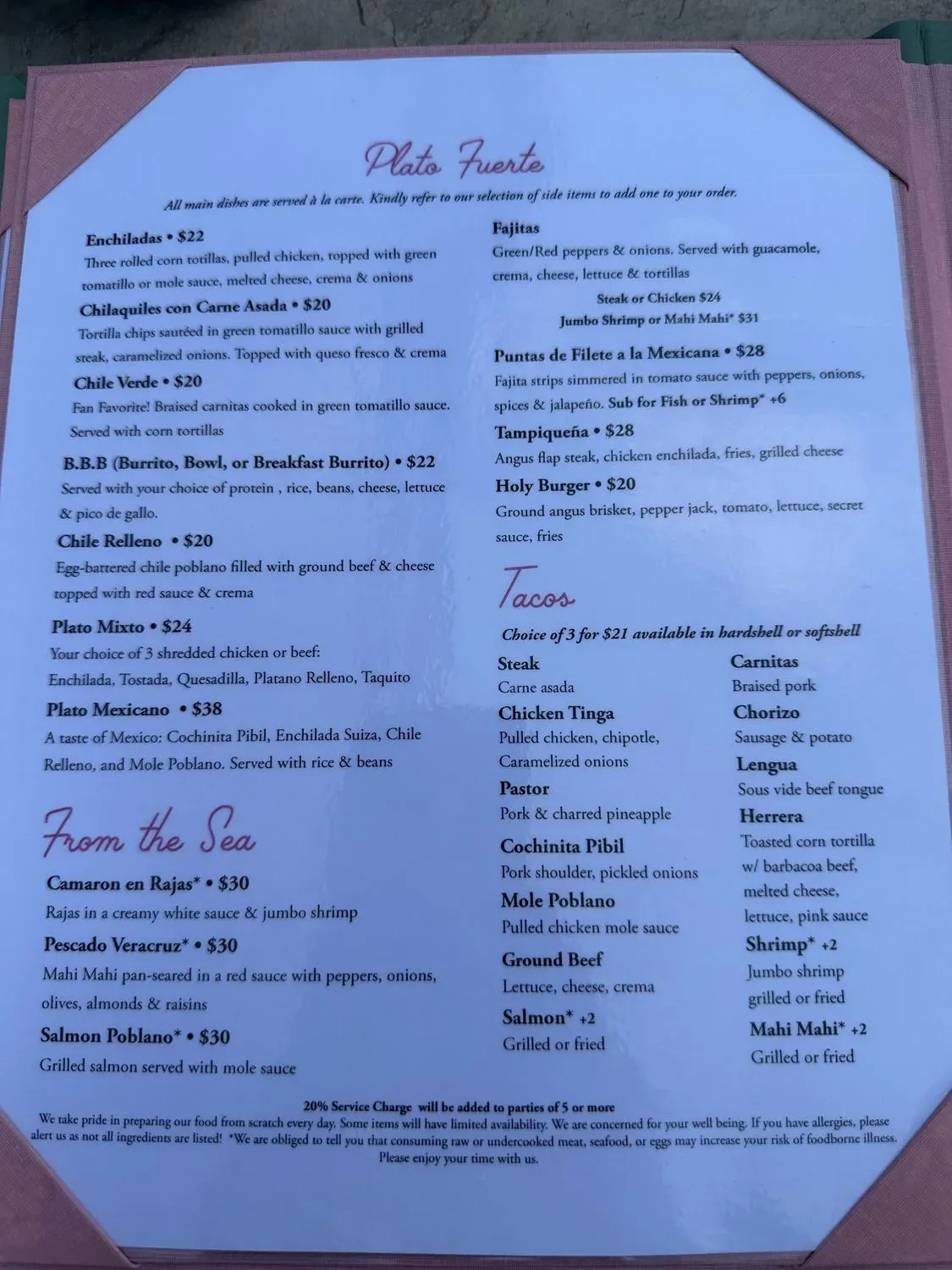 Menu 4