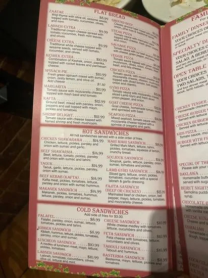 Menu 3