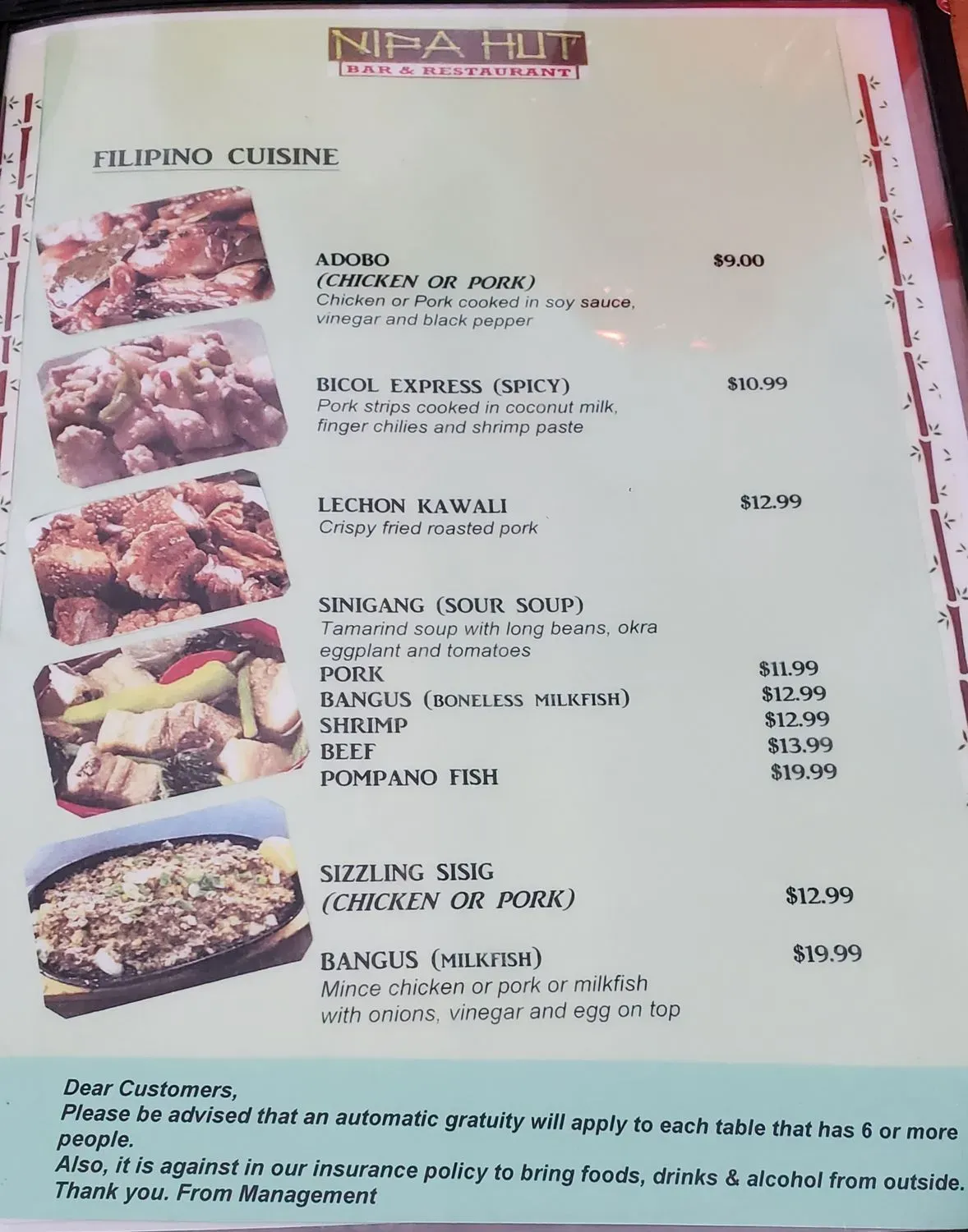 Menu 6