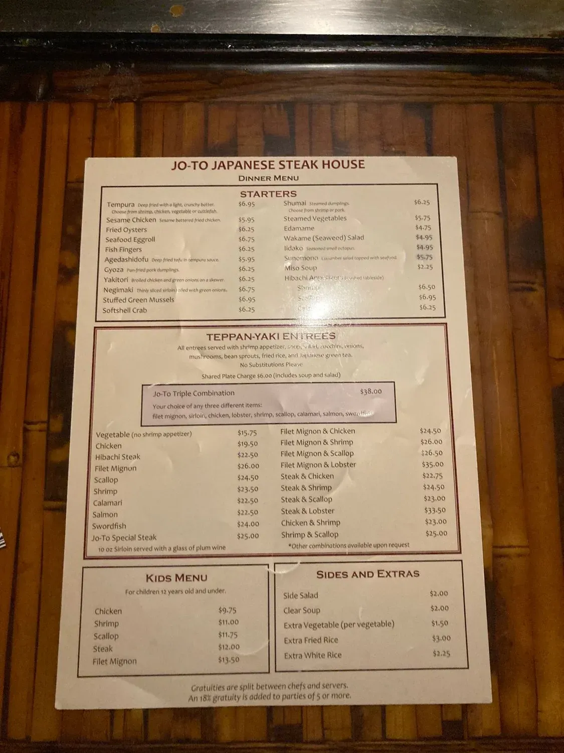 Menu 3