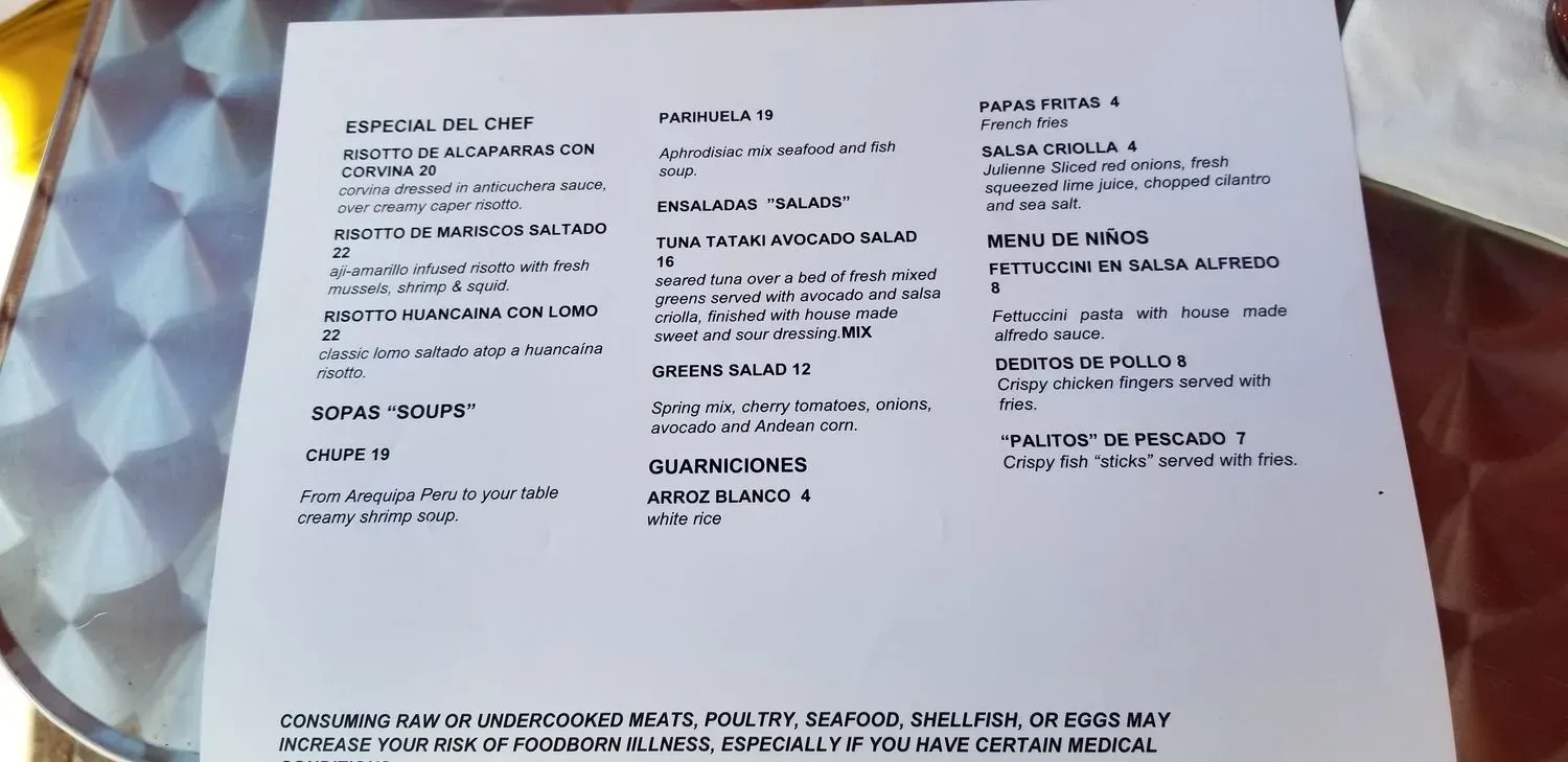 Menu 4