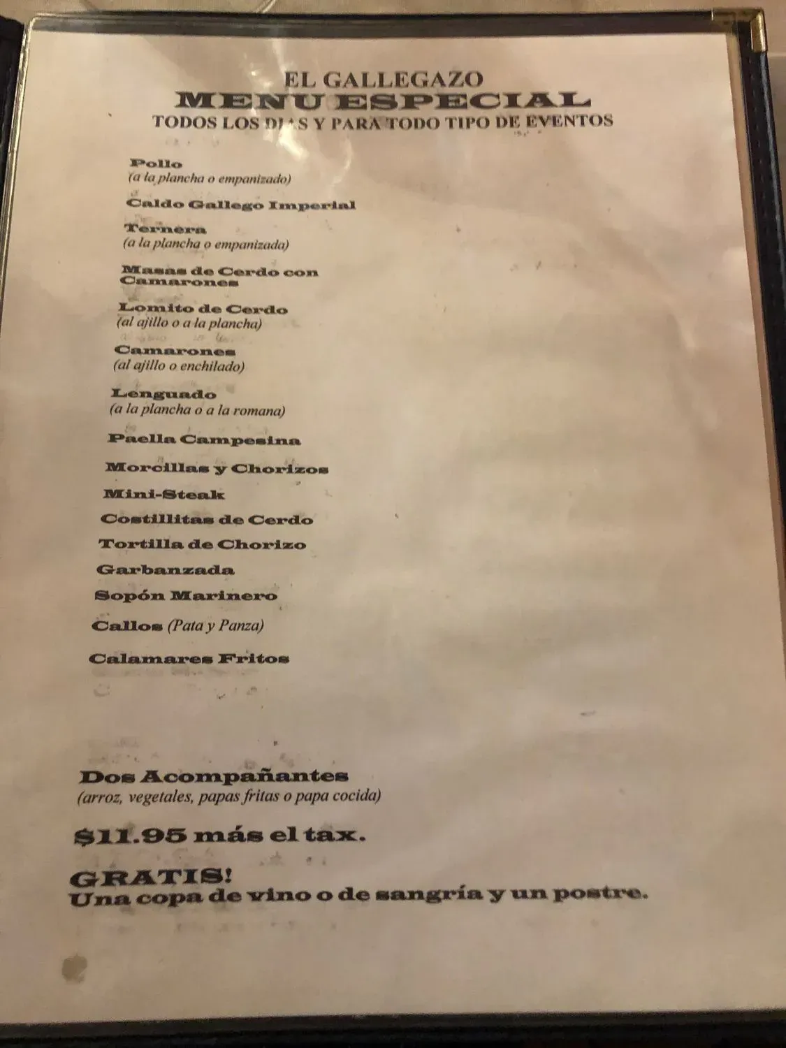 Menu 6