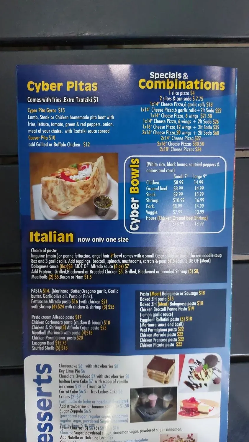 Menu 3