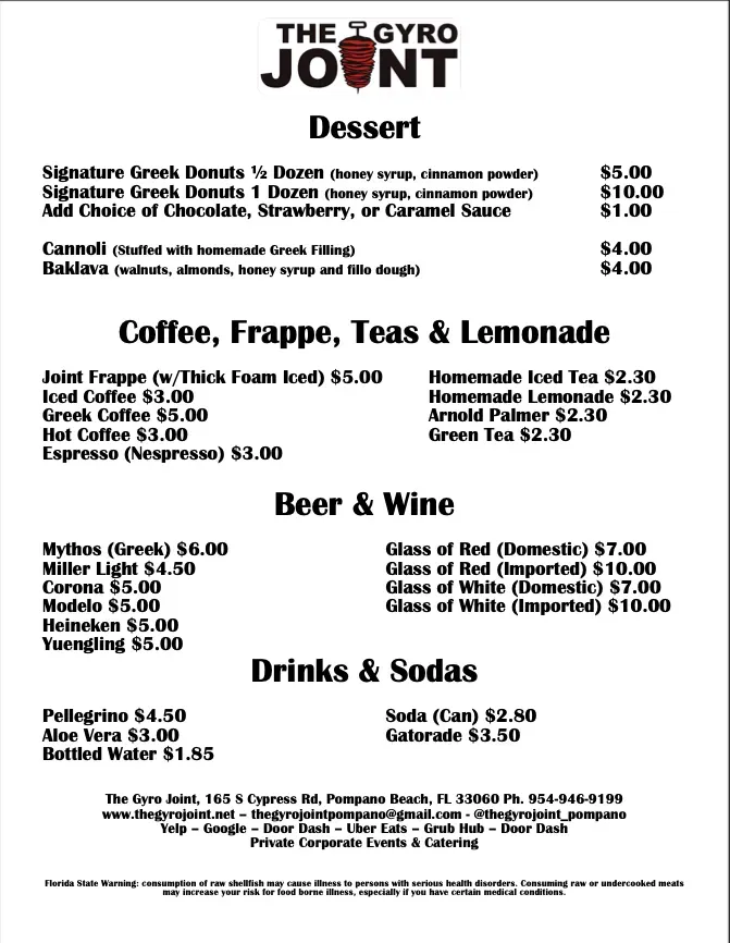 Menu 6