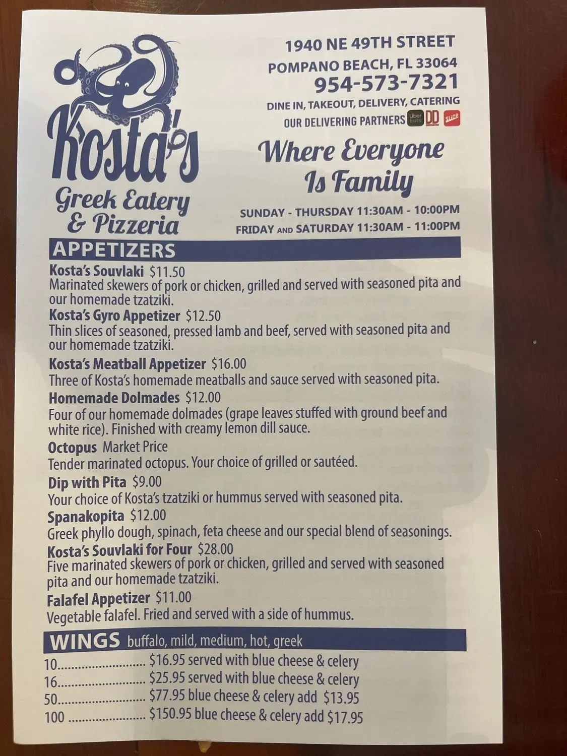 Menu 4