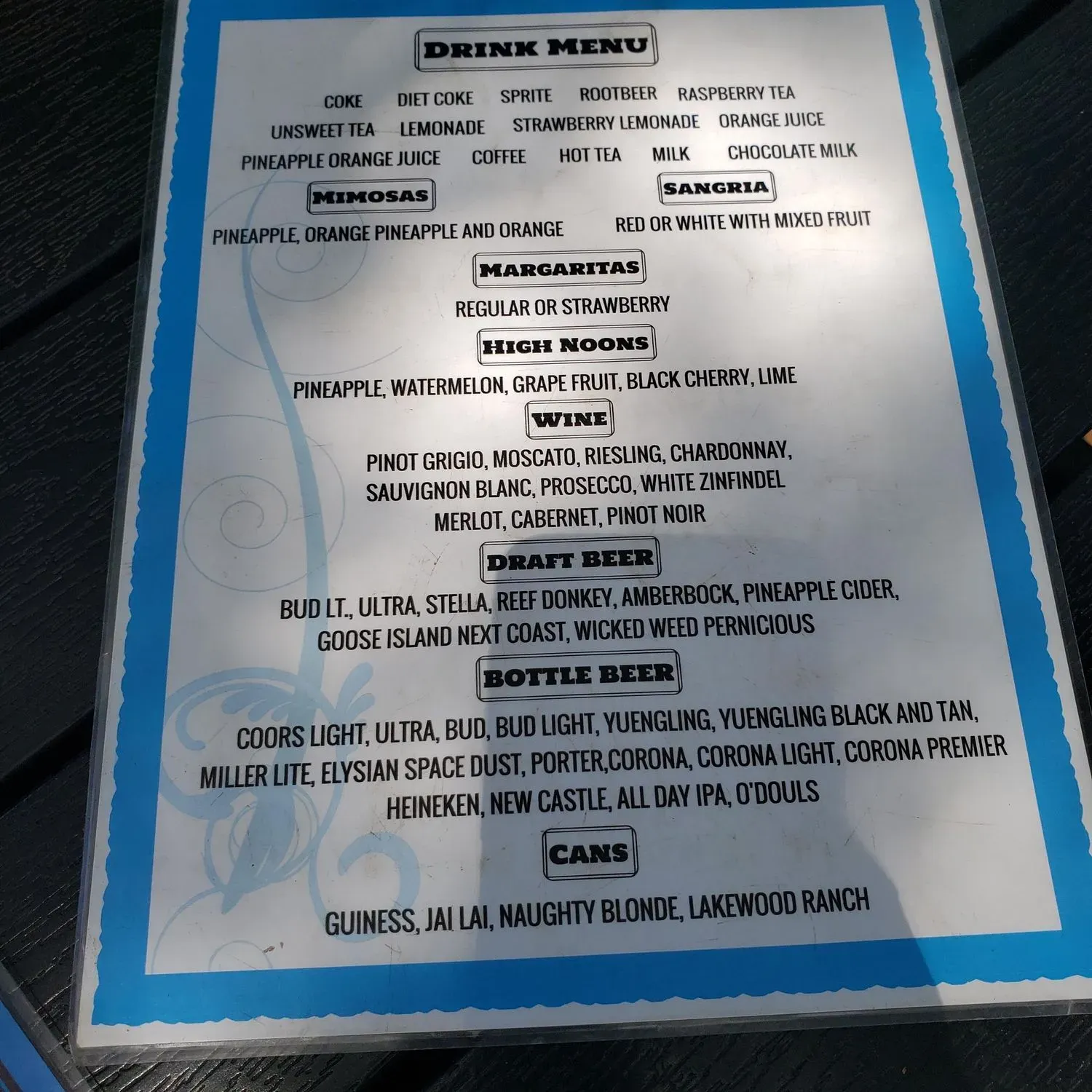 Menu 6