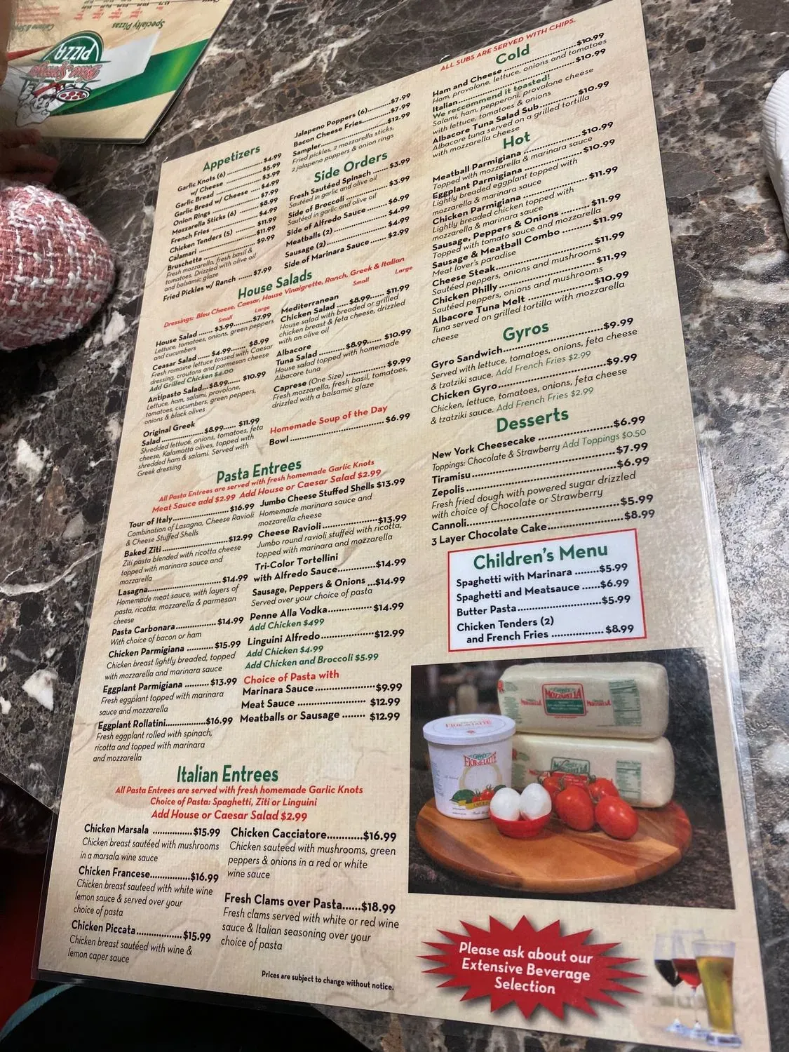 Menu 4
