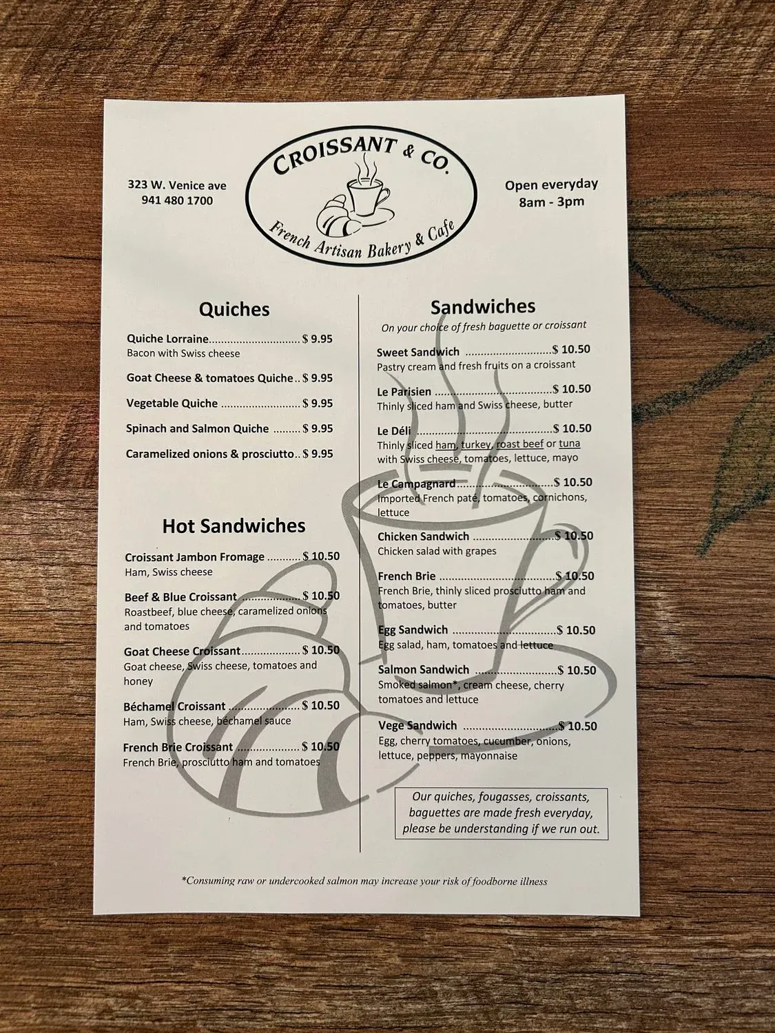 Menu 4