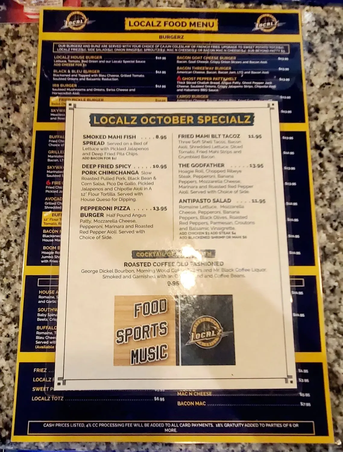 Menu 4