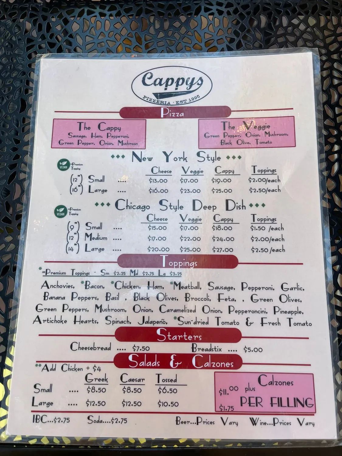 Menu 4