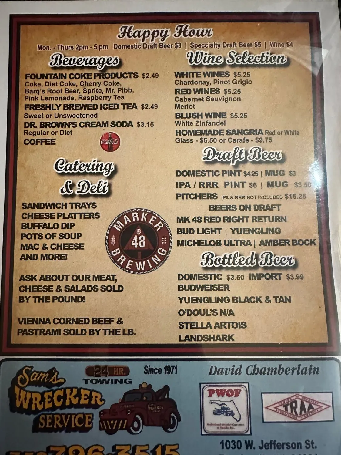 Menu 3