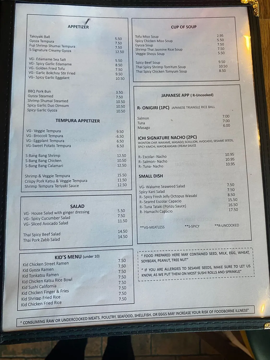 Menu 3