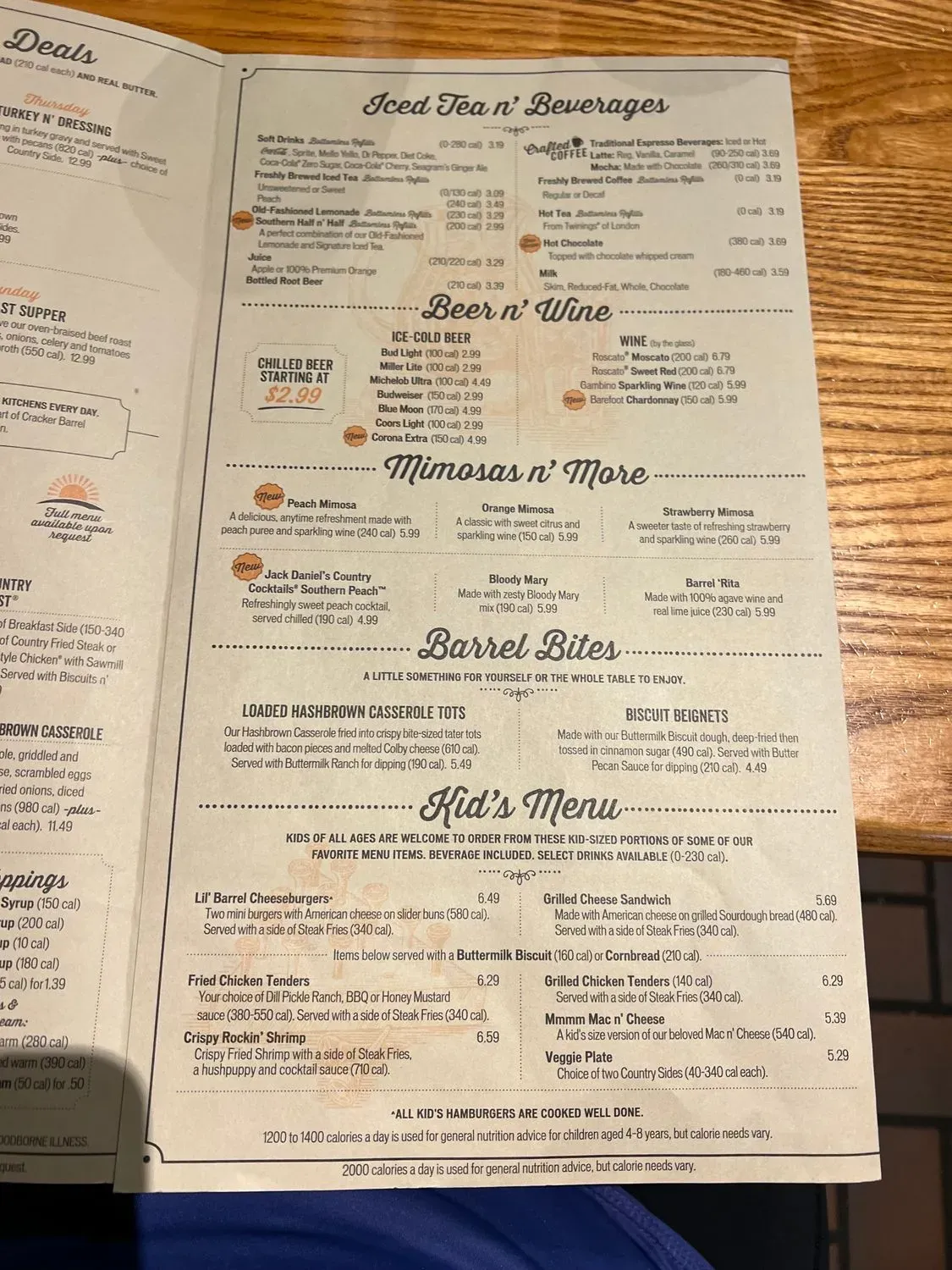 Menu 4