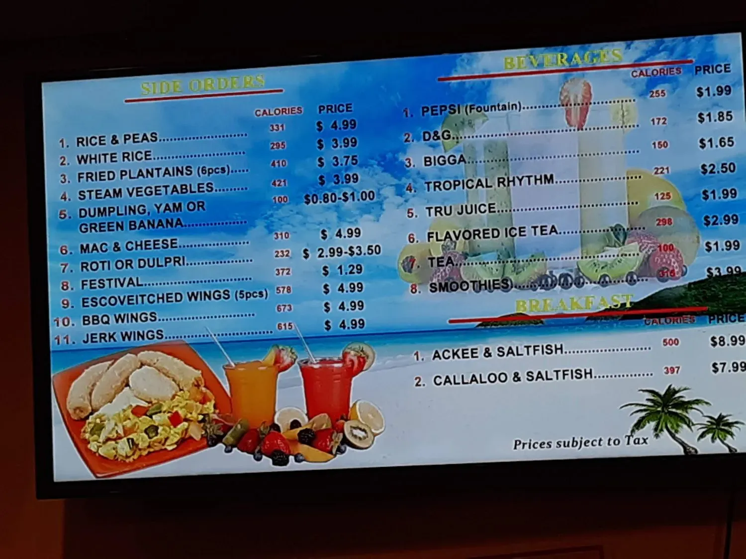 Menu 4