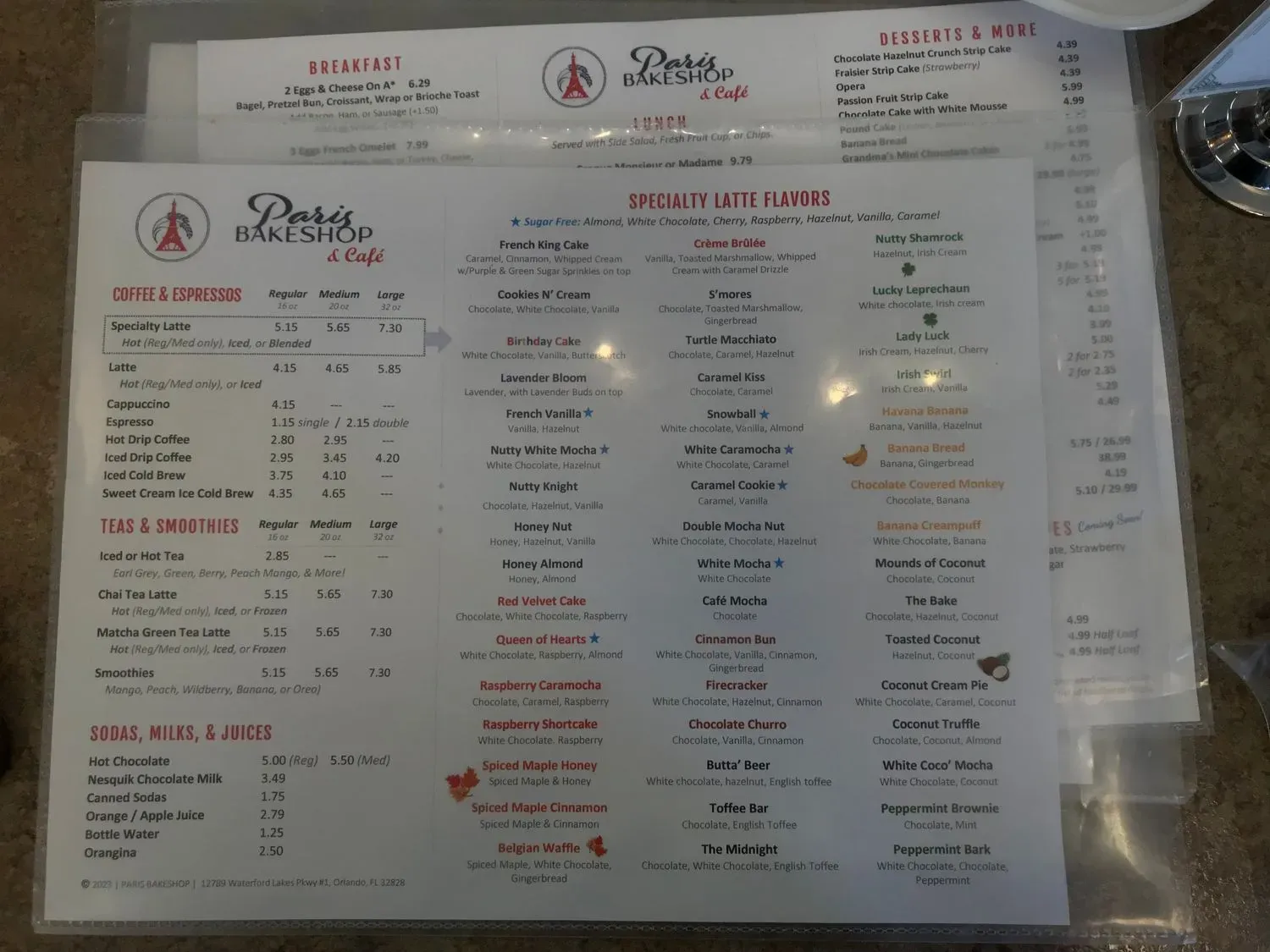 Menu 3