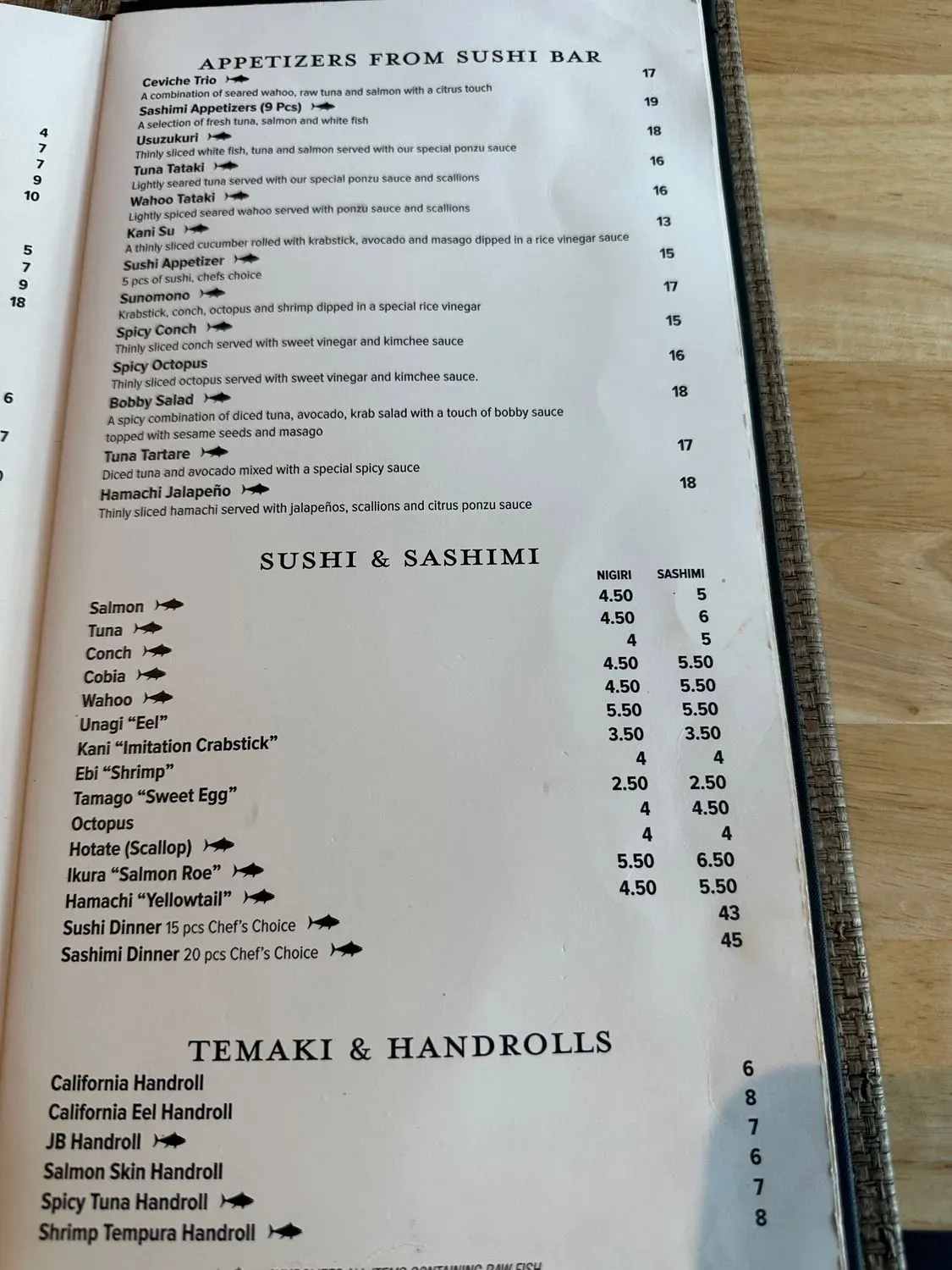 Menu 4