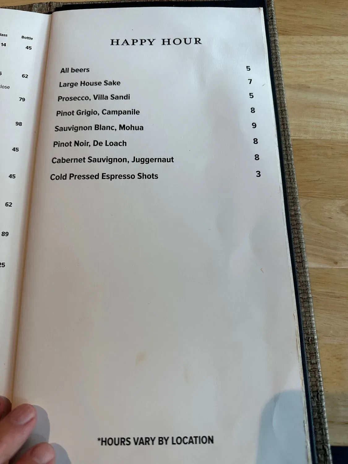 Menu 6