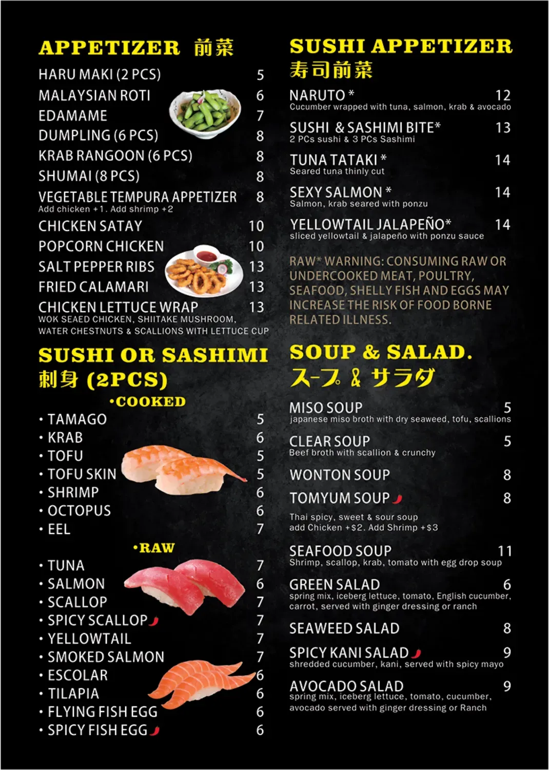 Menu 4