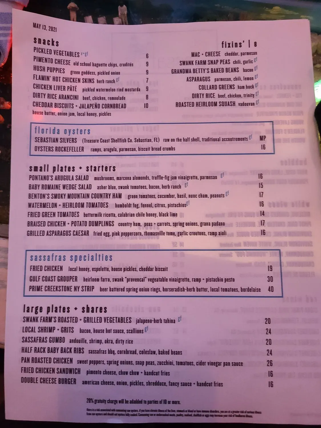 Menu 3