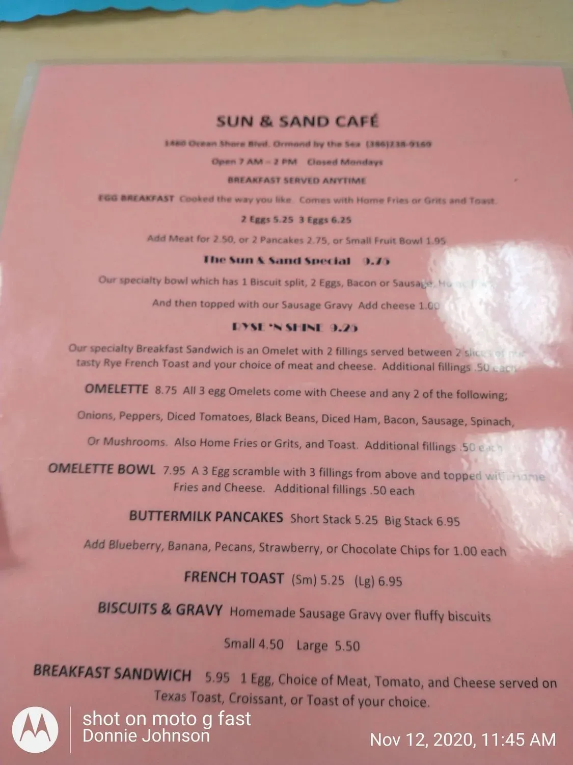 Menu 4