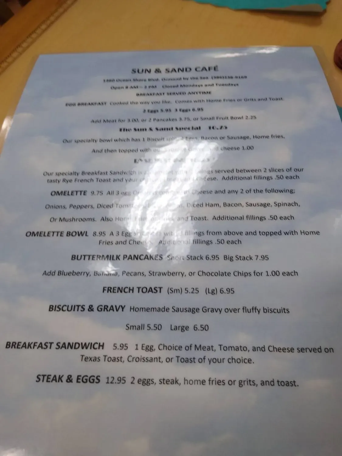 Menu 6