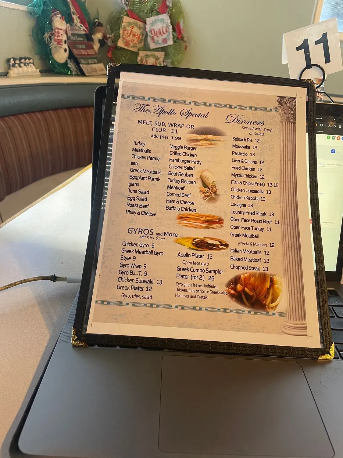 Menu 4