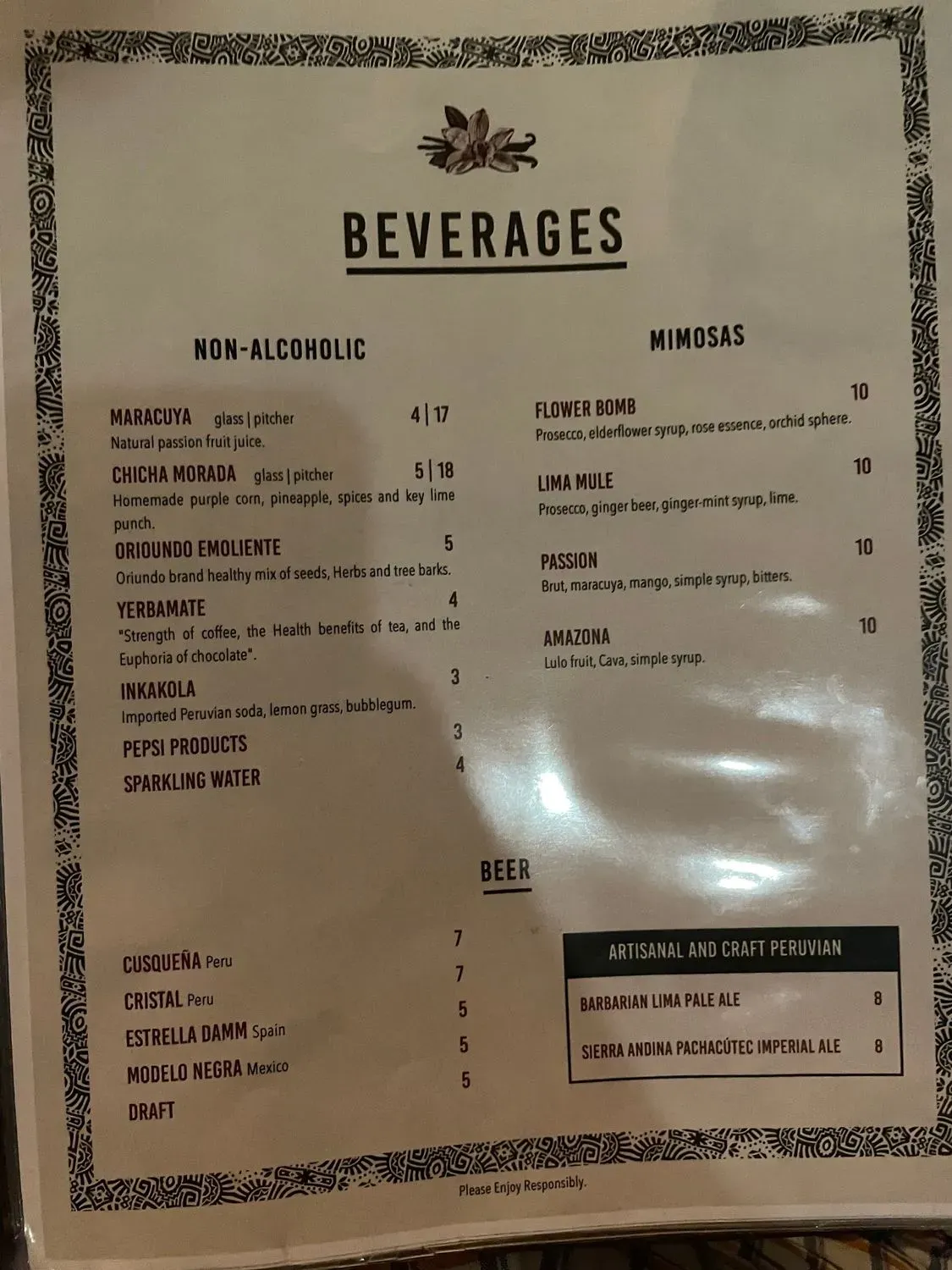 Menu 4