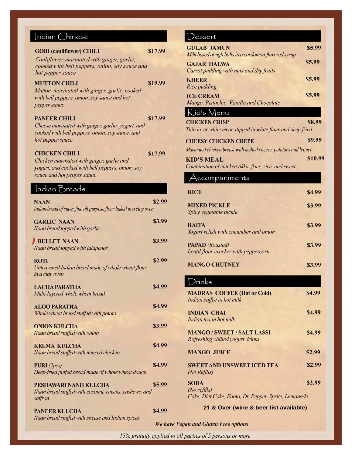 Menu 3