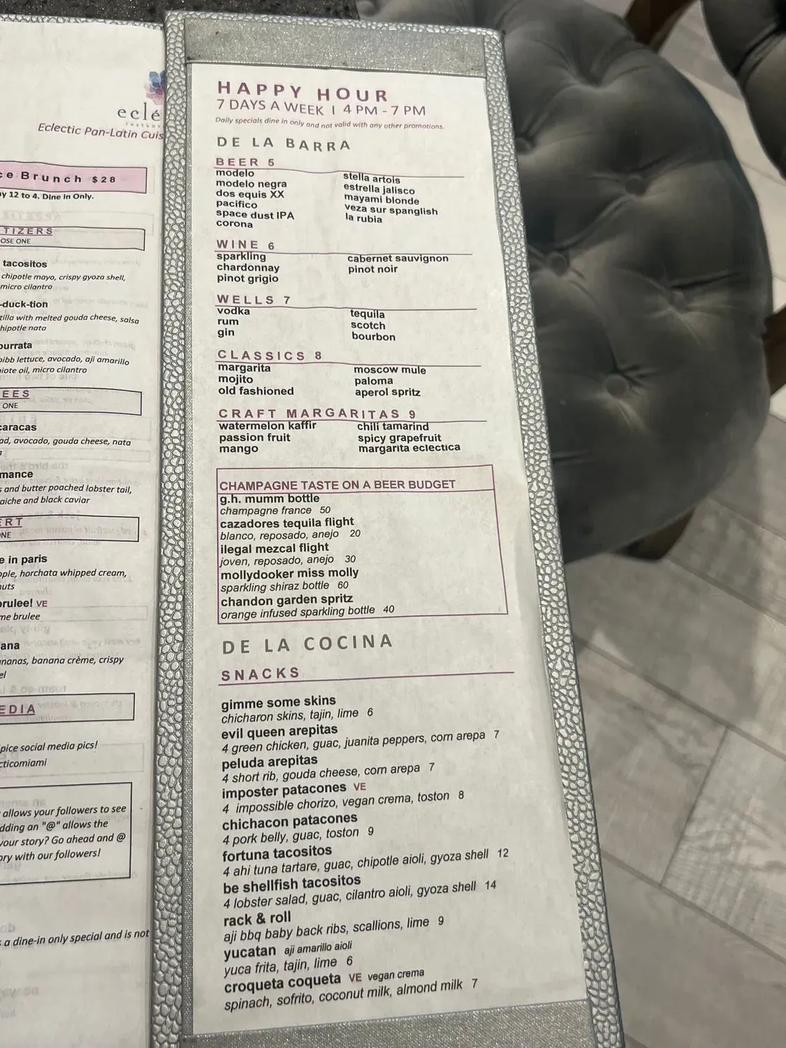 Menu 4