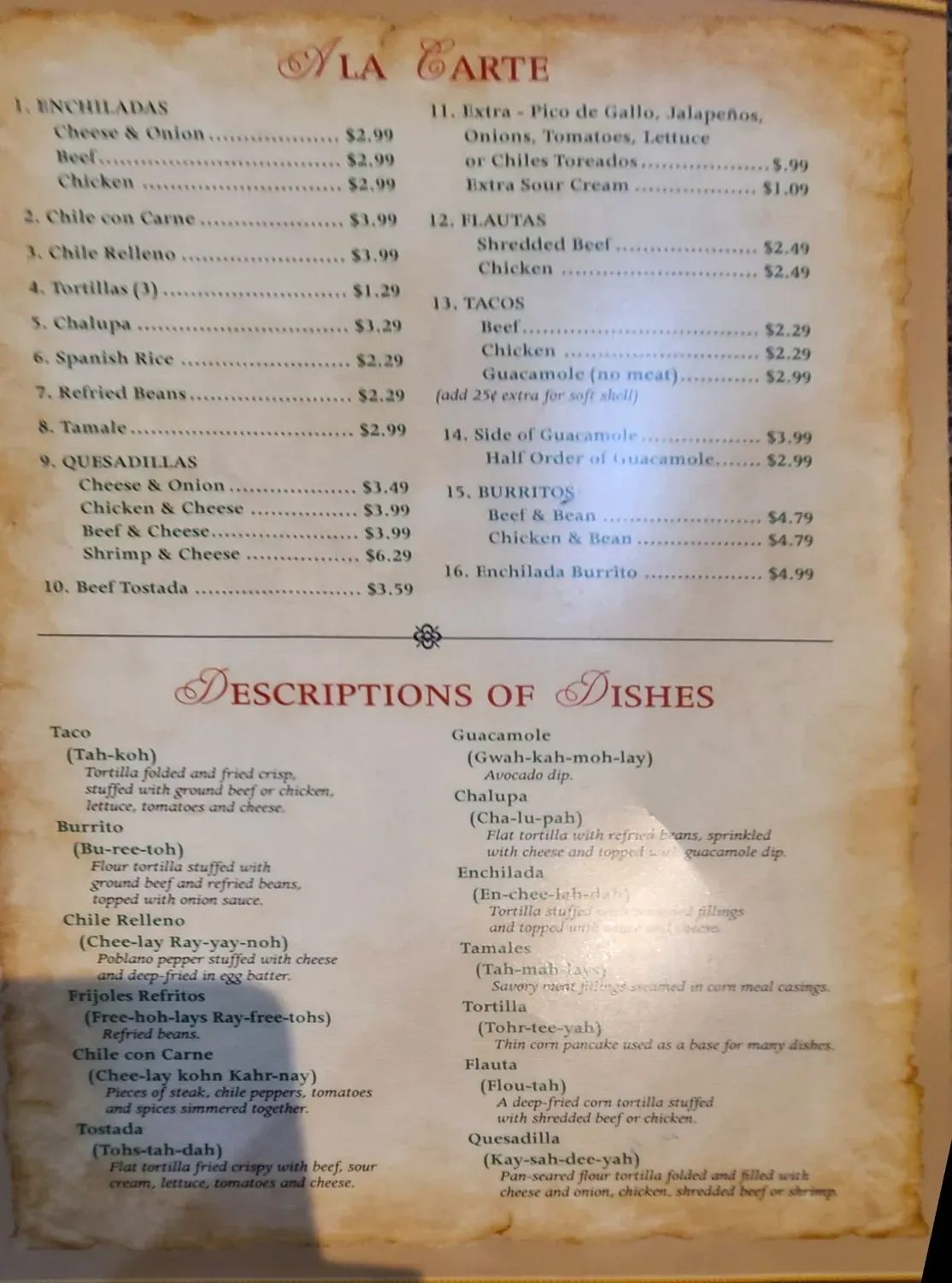 Menu 3