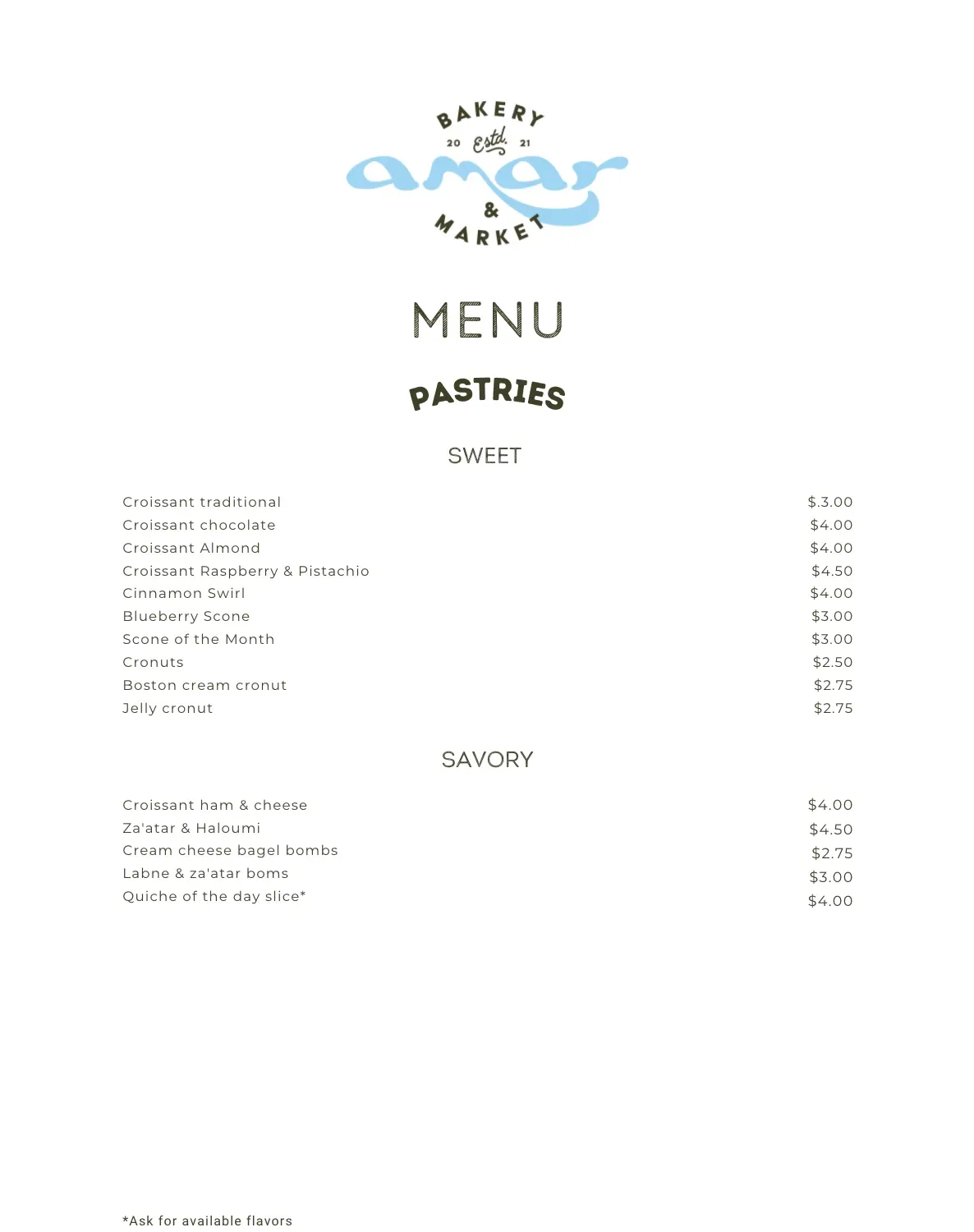 Menu 3