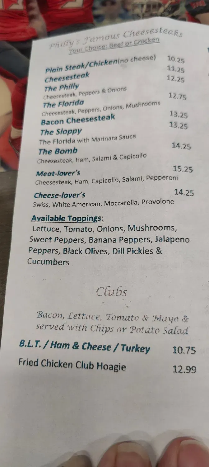 Menu 3