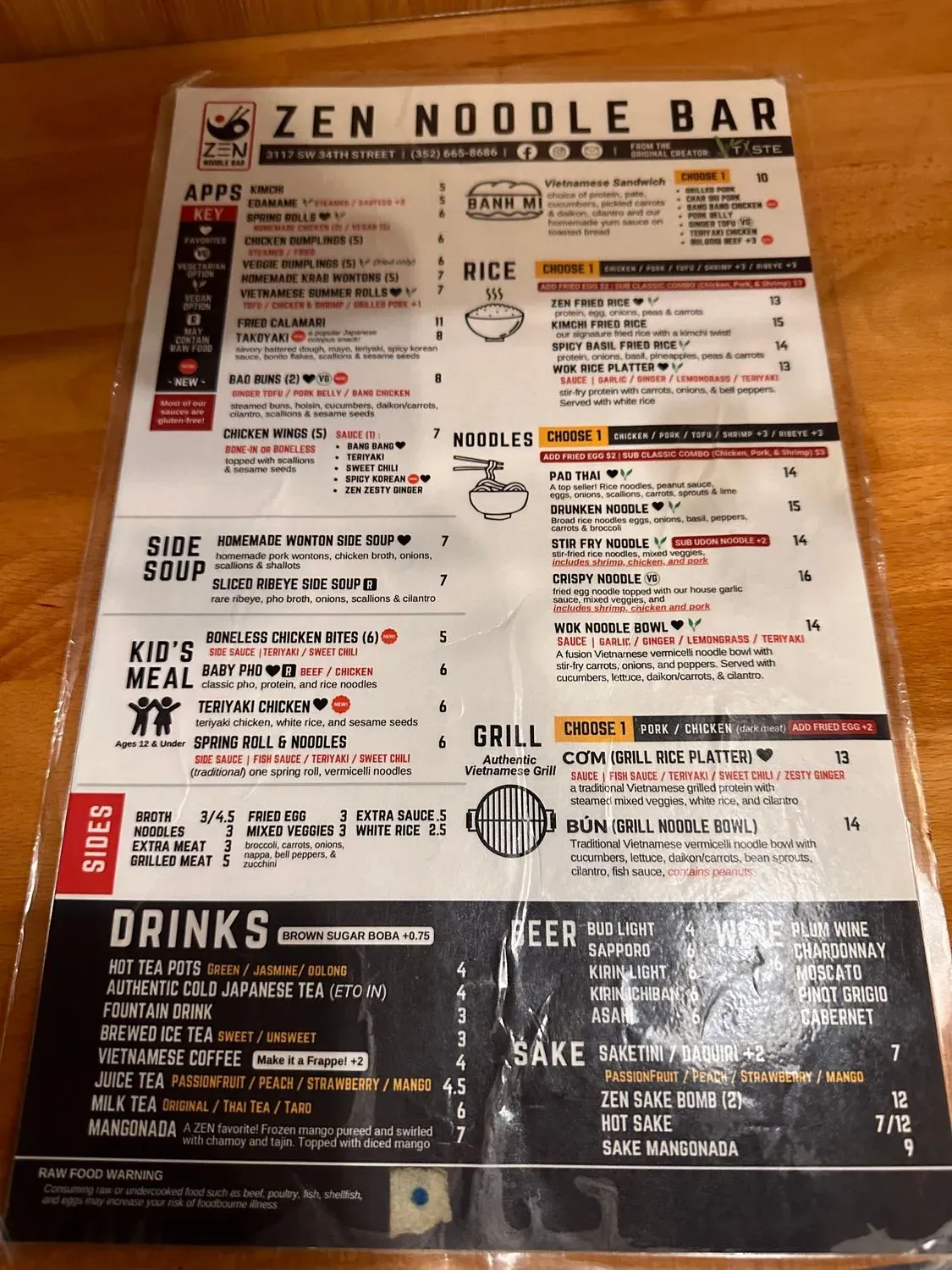 Menu 4