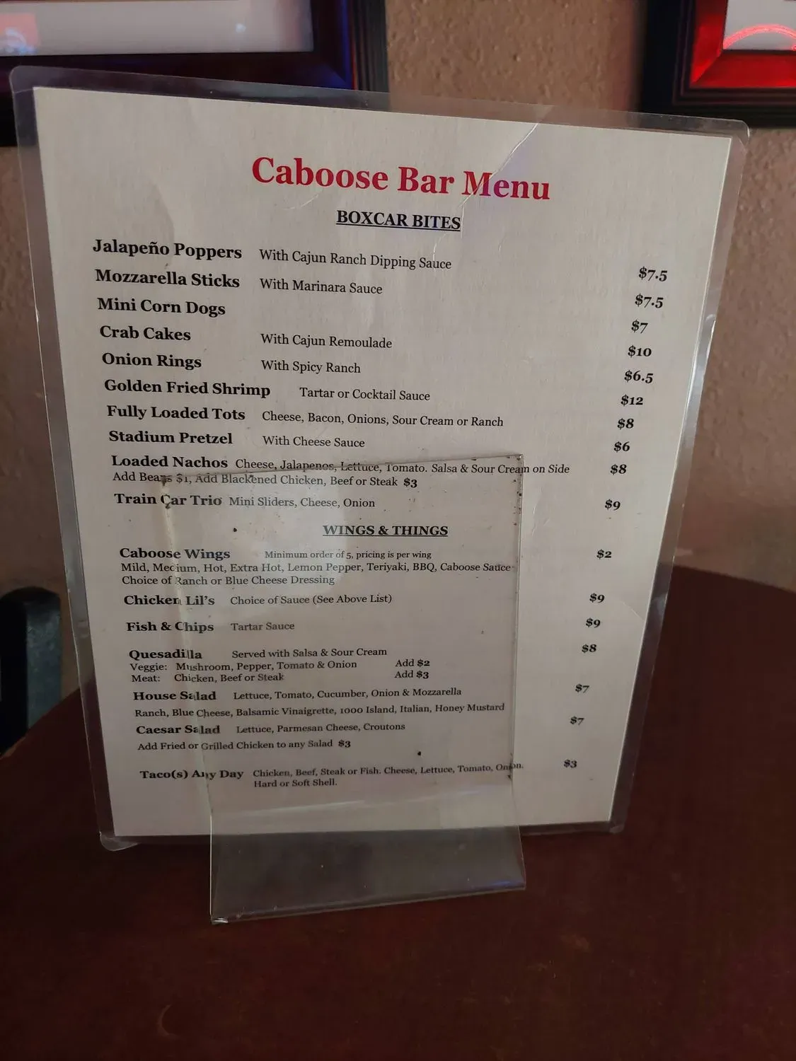 Menu 4