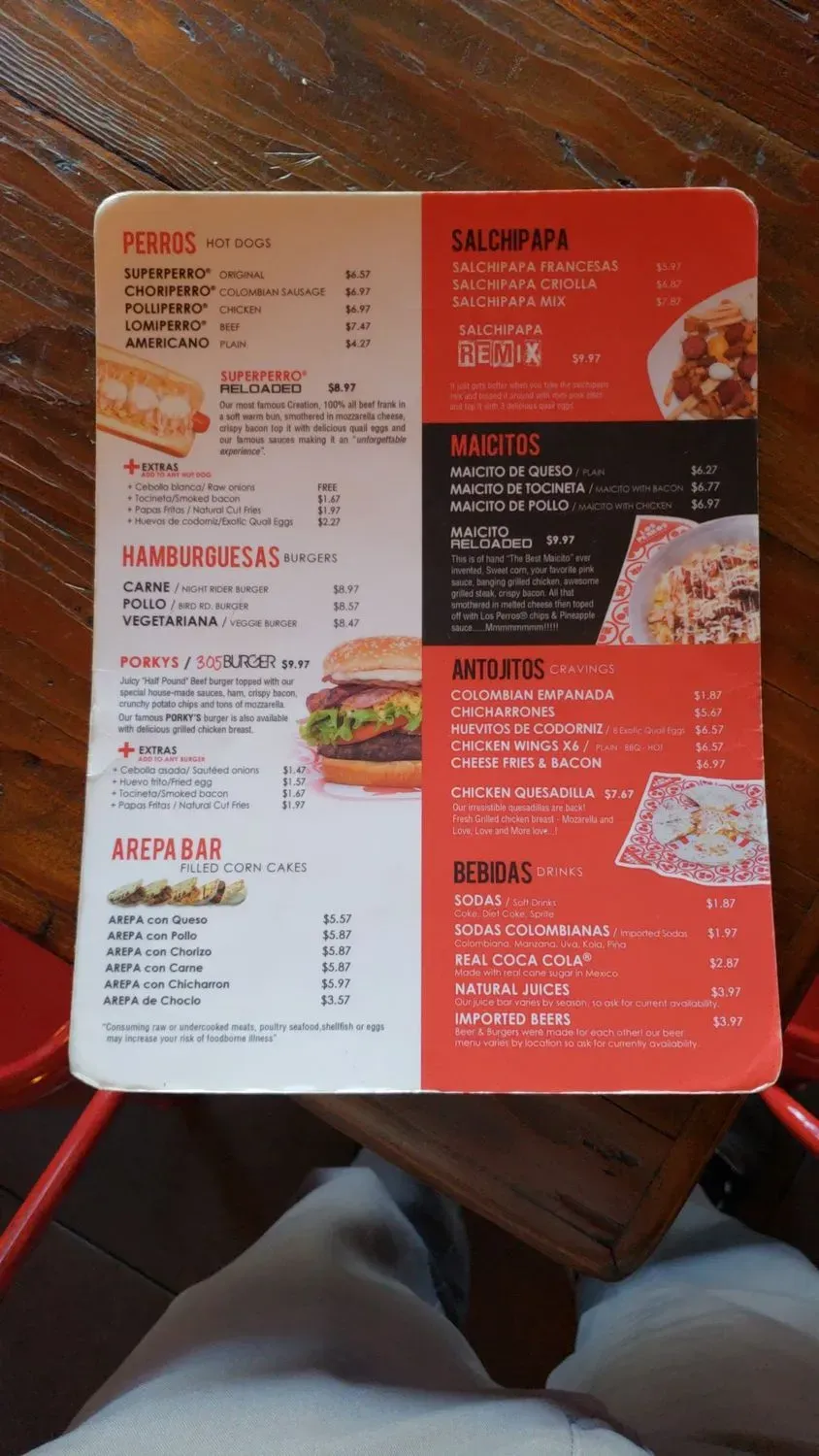 Menu 4