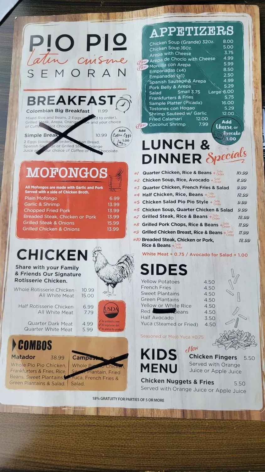 Menu 3