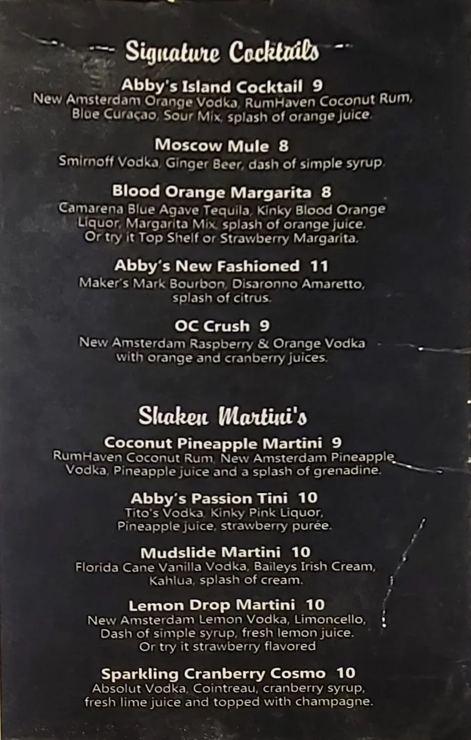 Menu 4