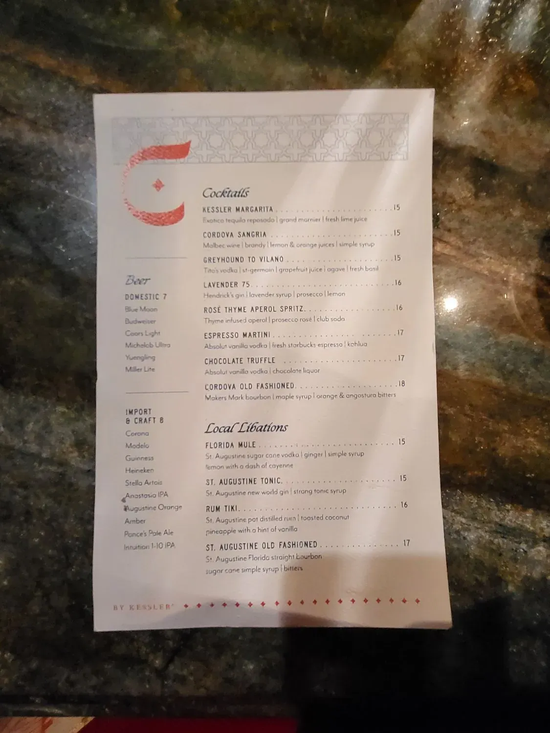 Menu 6