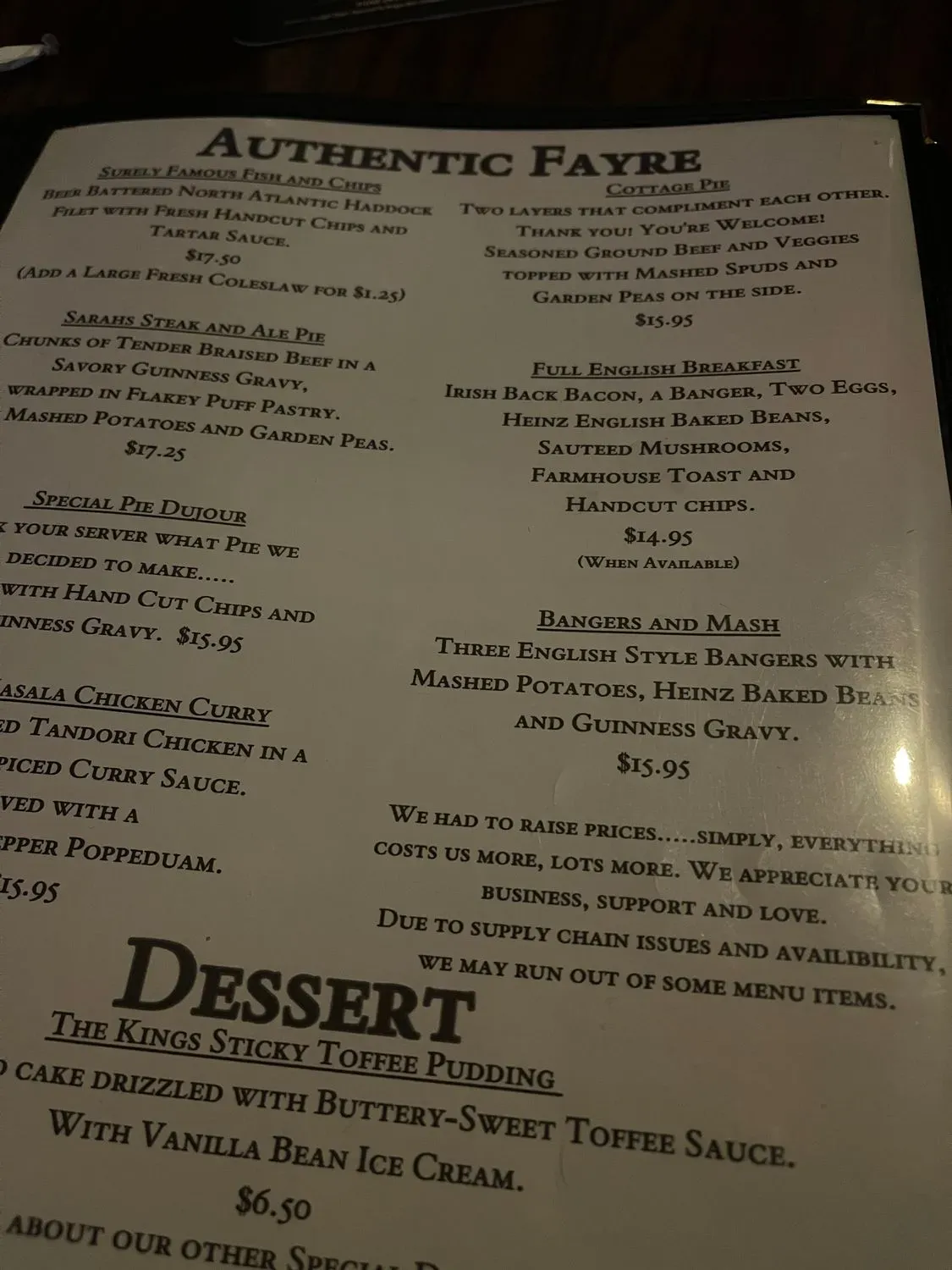 Menu 6