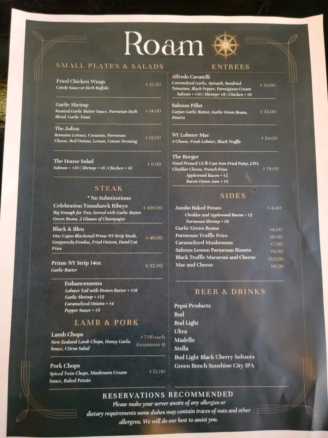 Menu 6