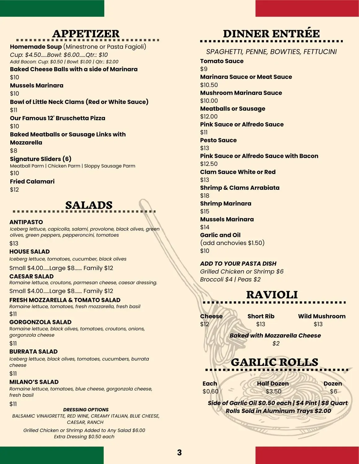 Menu 4