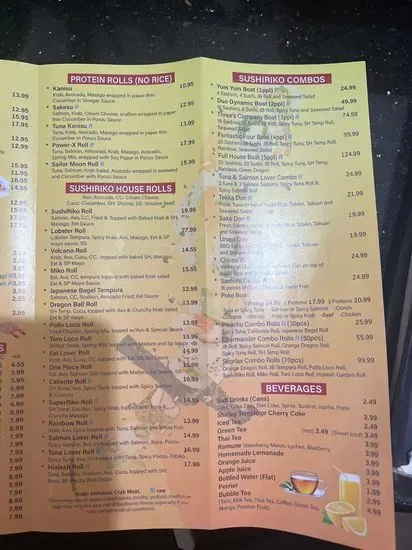 Menu 4