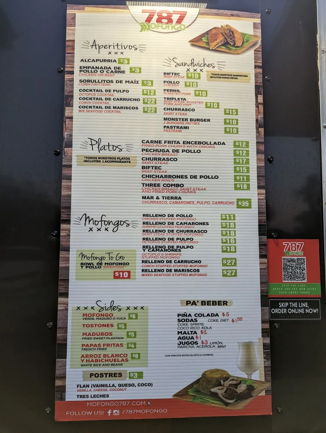 Menu 3