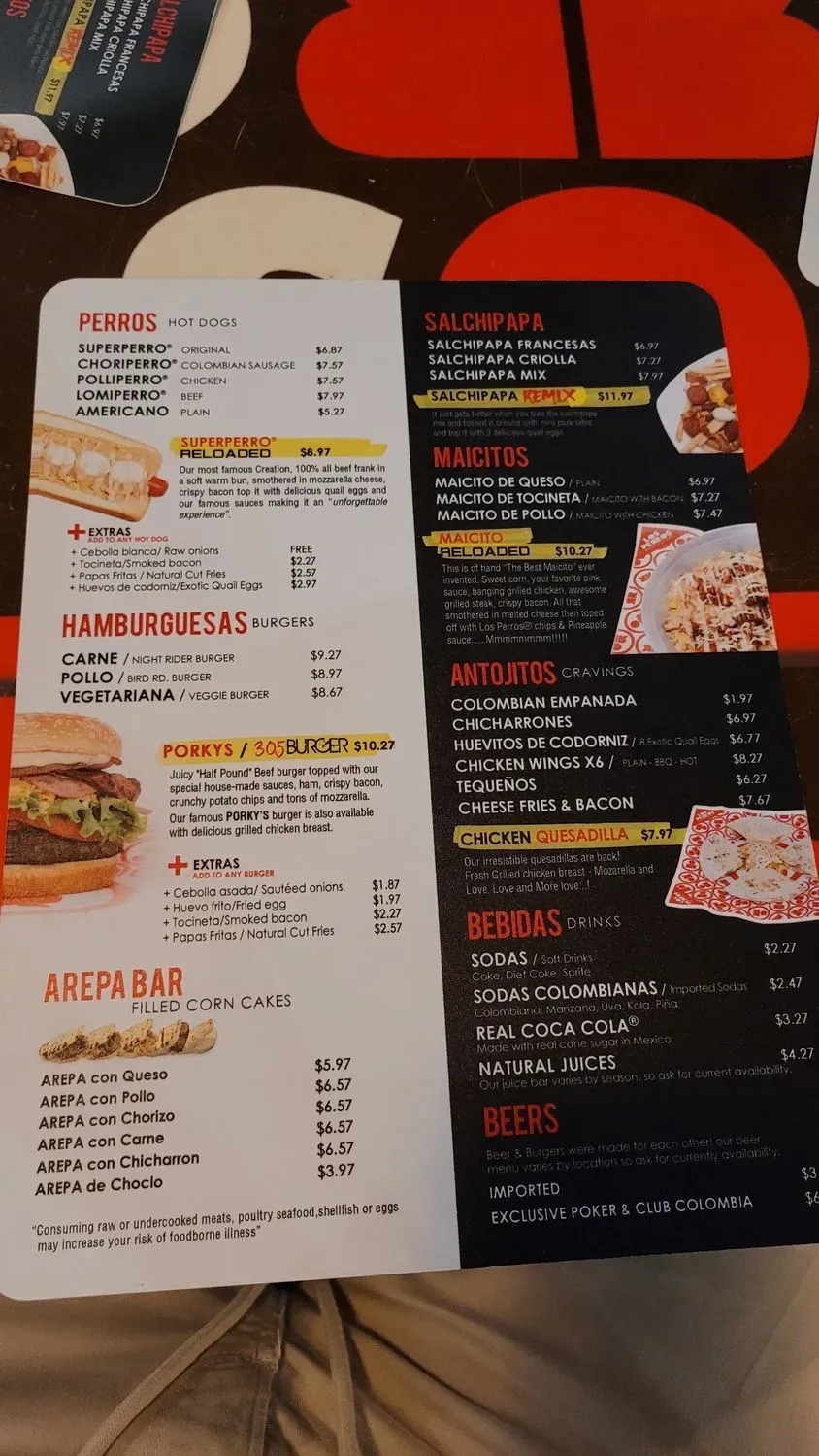 Menu 6